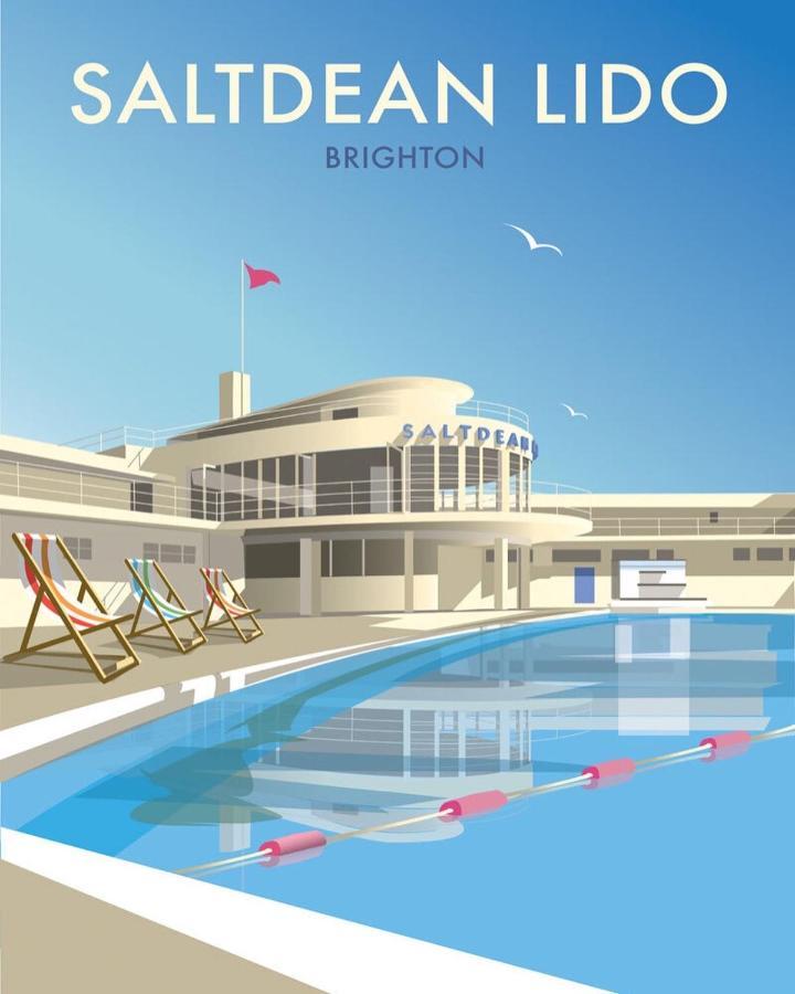 Beach, Hills, Food, Scenic Walks-The Kelp House. Peacehaven Bagian luar foto